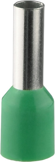 Наконечник Аско-Укрем НТ 4,0-09 изолированный зеленый 100шт (A0060010097) - фото №1