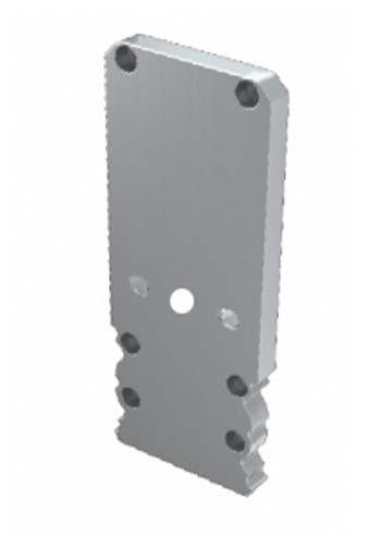 Заглушка Lumines для типу TALIA M2+TALIA з отвором срібло