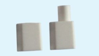 Заглушка с отверстием для профиля LN11124 (LN11129)