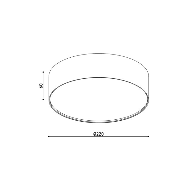 Потолочный светильник Kloodi KD-MONZA220 24W CCT WH LED 3000K/4000K/6000K 2400Lm IP44 белый - фото №4