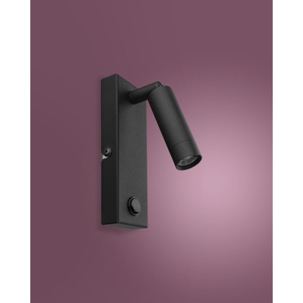 Бра, настінний світильник TK Lighting 4484 Enzo G9 1x3W IP20 чорний - фото №1