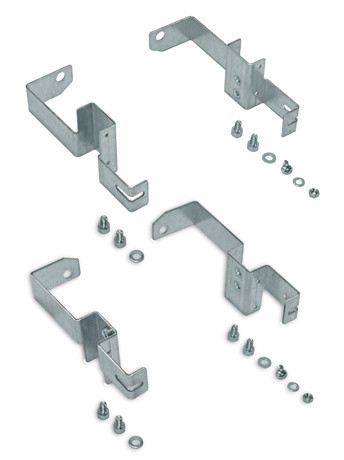 Кронштейны ETI 001101707 для внутреннего монтажа аксессуаров щитов GSX глубиной 250мм UW-GT 250 (4шт)