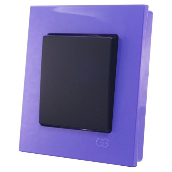 Рамка 1-місна Gunsan Eqona лілова - фото №1