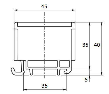 Клемма Promfactor FT 1Р Cu:2.5-35мм²/ Al:2.5-35 2,5-35мм² желто-зеленая FT1035G - фото №3