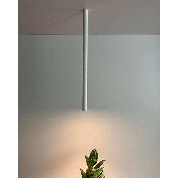 Точечный светильник Nowodvorski 10822 Fourty L GU10 1x10W IP20 белый - фото №1