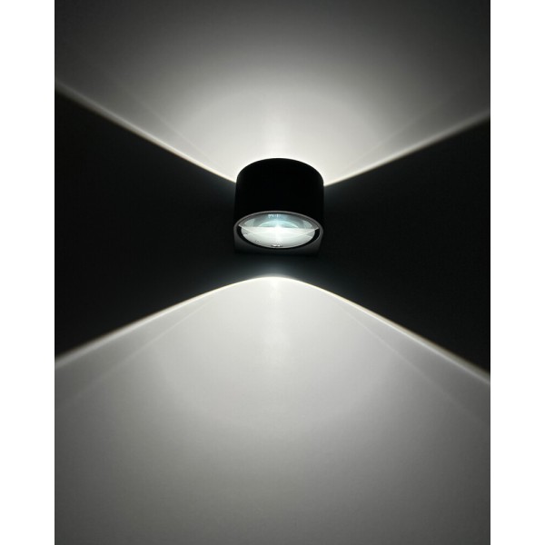 Вуличний світильник Nowodvorski 11370 Nel II LED 2x5W 3000K 880Lm IP54 чорний - фото №1