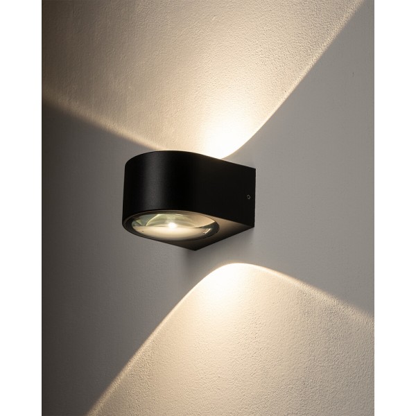 Вуличний світильник Nowodvorski 11370 Nel II LED 2x5W 3000K 880Lm IP54 чорний - фото №2