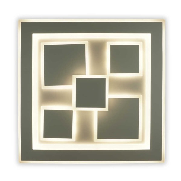 Світильник LED smart OXFORD+пульт 110W 3000-6000K IP20 білий квадрат ( 220425 ) - фото №1