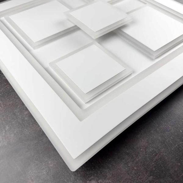 Світильник LED smart OXFORD+пульт 110W 3000-6000K IP20 білий квадрат ( 220425 ) - фото №4