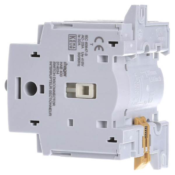 Рубильник Hager HAB403 4P 32А - фото №2