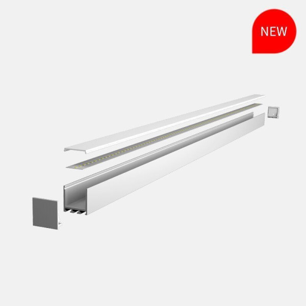 LED-профіль підвісний ALUMLED з розсіювачем, 3 метри(LP25251F_3)