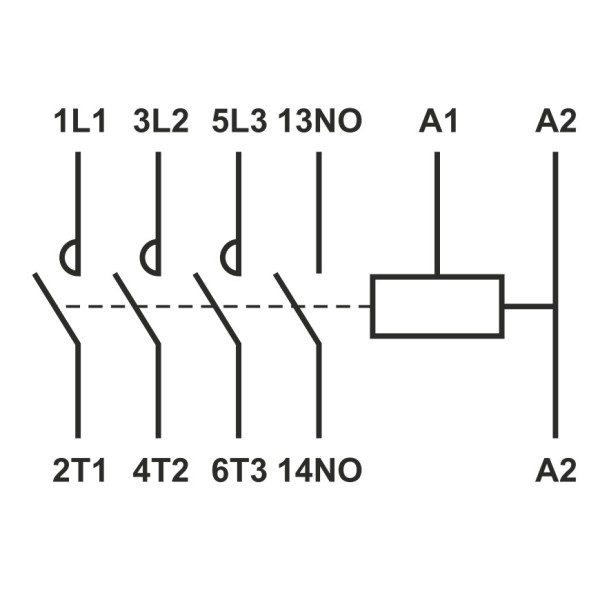 Контактор Promfactor FC-3/40А 1NO AC48В (FC30040048) - фото №3