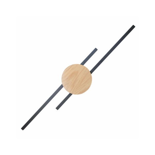 Бра, настінний світильник TK Lighting 1369 Java Led 2x24W 3000K 1570Lm IP20 Wood