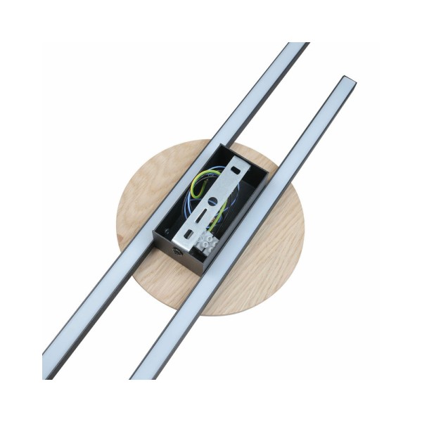 Бра, настінний світильник TK Lighting 1369 Java Led 2x24W 3000K 1570Lm IP20 Wood - фото №3