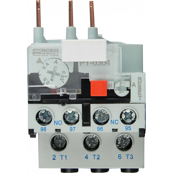 Тепловое реле Аско-Укрем PT-0304 0,4-0,63А JR28-25K 0304 (A0040060051)