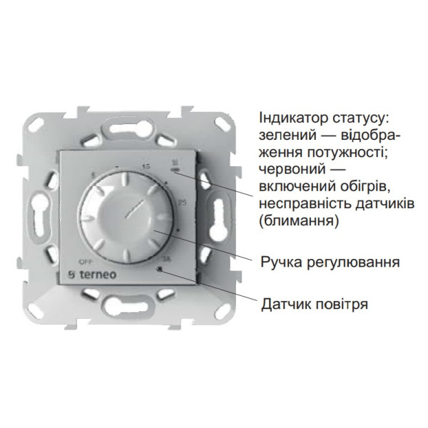 Термостат Terneo rol - фото №4