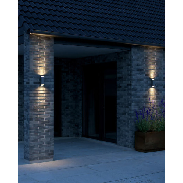 Вуличний світильник Nordlux 2218231050 Nico GU10 2x35W IP54 антрацит - фото №1