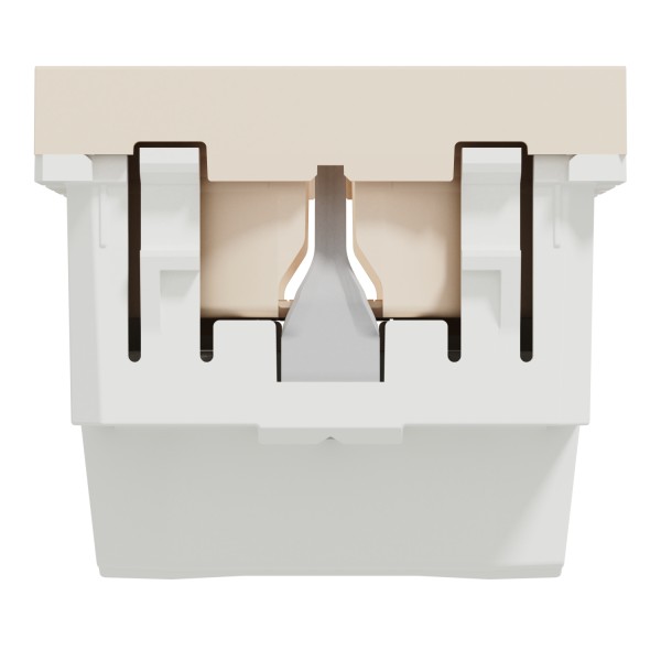 Розетка з заземленням Schneider Electric Unica New NU303644 16А гвинтовий зажим бежева - фото №1