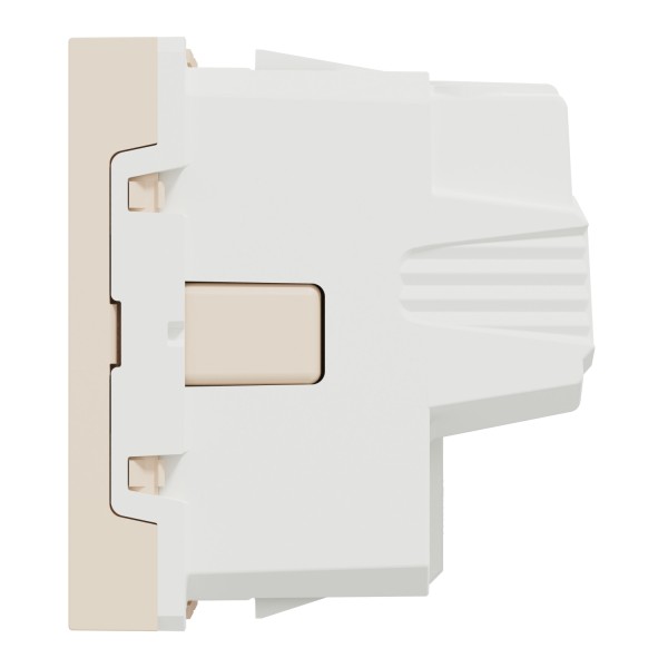 Розетка з заземленням Schneider Electric Unica New NU303644 16А гвинтовий зажим бежева - фото №3