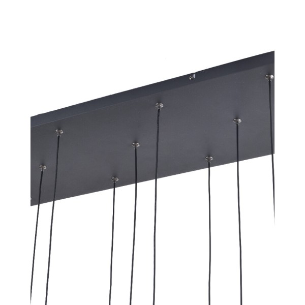 Люстра Zuma Line 5905316668195 Nelson LED 11x33W 3000K 3900Lm IP20 золотая - фото №3