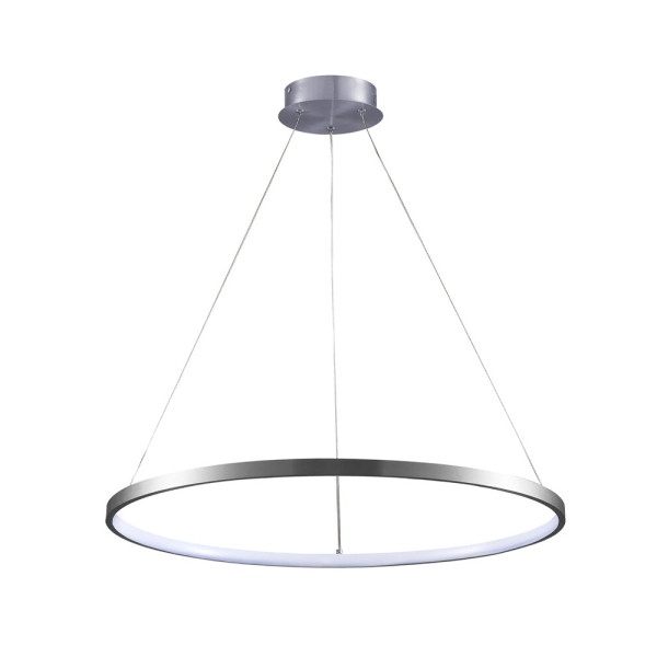 Подвесной светильник, люстра Goldlux 330000 Lea 1 Led 1x20W 4000K 2600Lm IP20 Срібло