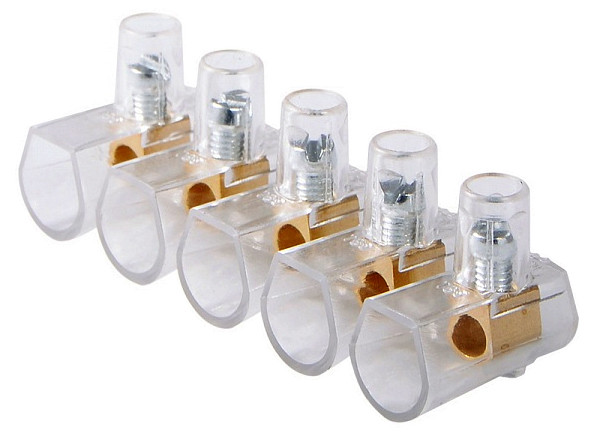 Клеммник концевой Аско-Укрем (5x1) 10мм - фото №1