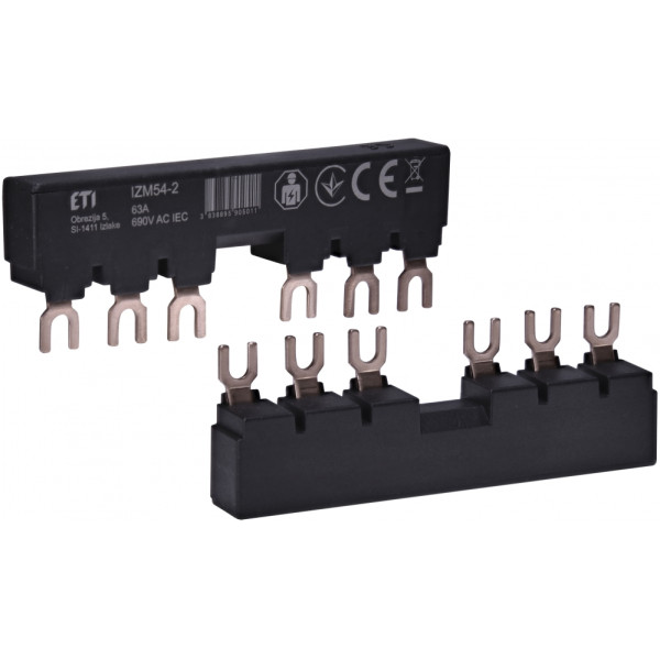 Ізольована з'єднувальна шина ETI IZM54-2 2хМРЕ до 40А (2921302)