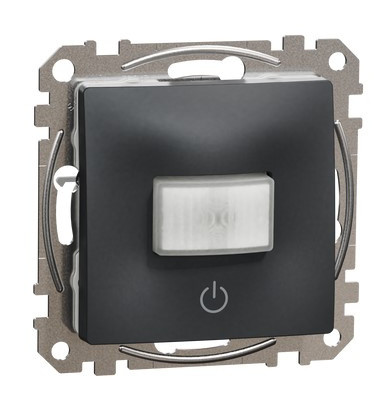 Датчик движения Schneider Electric Sedna Design черный SDD114504