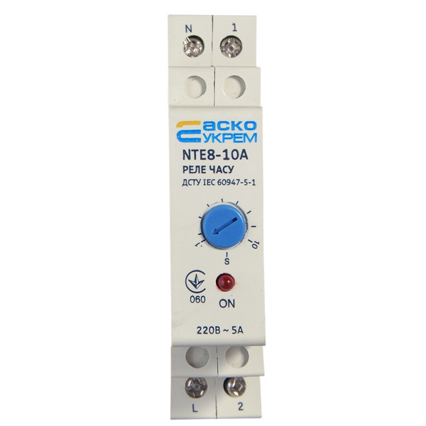 Реле часу Аско-Укрем NTE8-10A (A0090050001) - фото №2