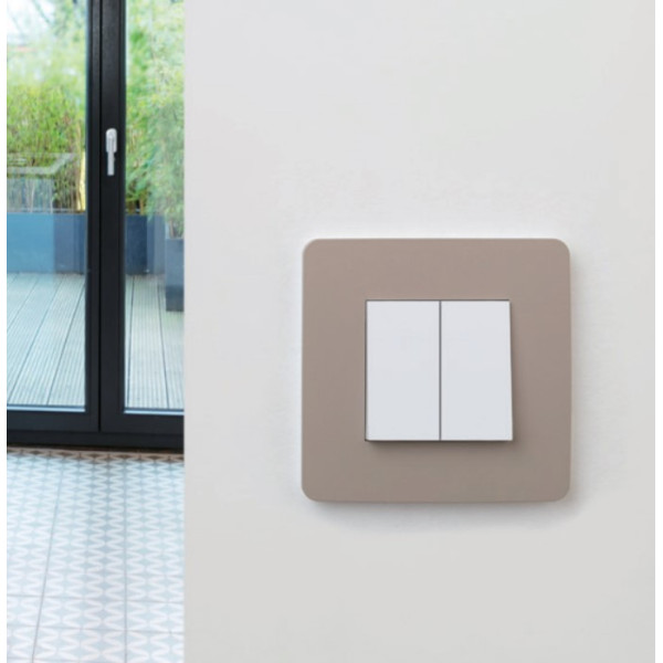 Двоклавішний перемикач Schneider Electric NU321318 (схема 6) 10А 2М (білий) - фото №1