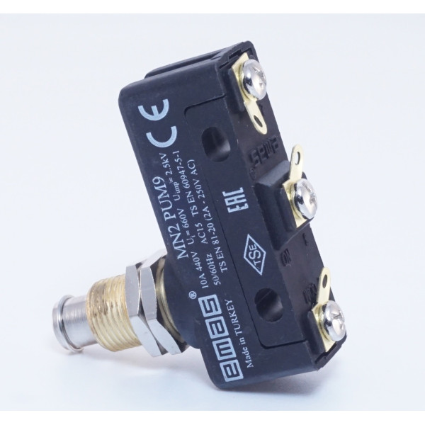 Кінцевий міні вимикач під пайку EMAS MN2PUM9 - фото №4