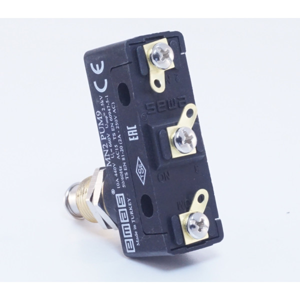 Кінцевий міні вимикач під пайку EMAS MN2PUM9 - фото №7