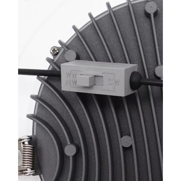 Точковий світильник Kloodi KD-DEEP190 20W CCT WH LED 1x13W 3000K-6000K 1440Lm IP44 - фото №4