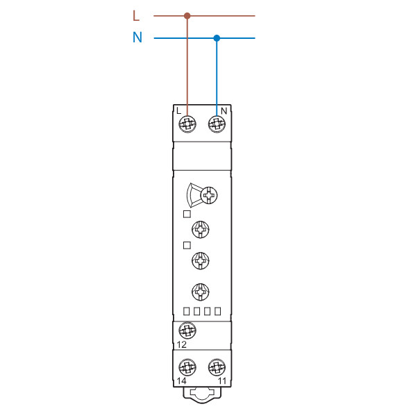 Реле контроля напряжения Finder 1CO 10A 220-240В AC (701182302022) - фото №1