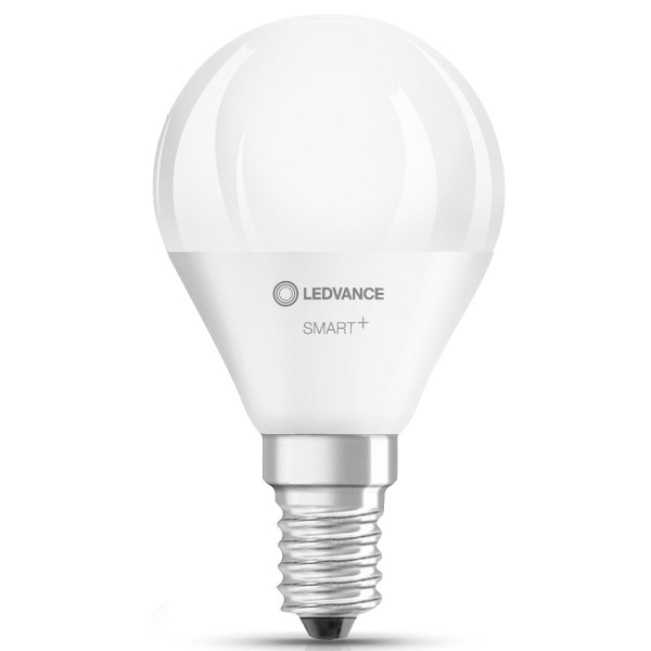 Диммируемая лампа Ledvance Smart WiFi P40 5W/827 230V TW FR E14 4х1 LEDV (4058075485617) - фото №1