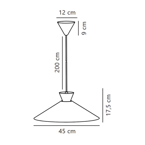 Подвесной светильник, люстра Nordlux 2213353010 Dial E27 1x40W IP20 серый - фото №4