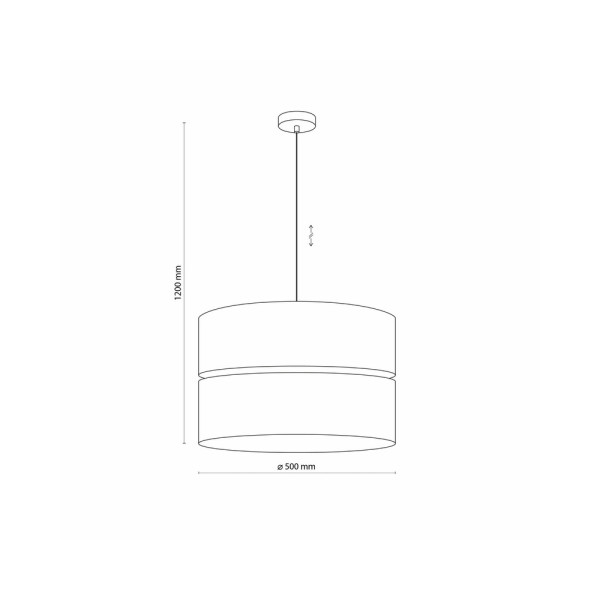 Підвісний світильник, люстра TK Lighting 5773 Eco E27 3x15W IP20 - фото №2