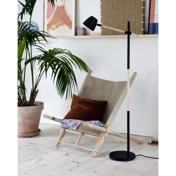 Торшер Nordlux 2112654003 Theo GU10 1x25W IP20 черный - фото №1