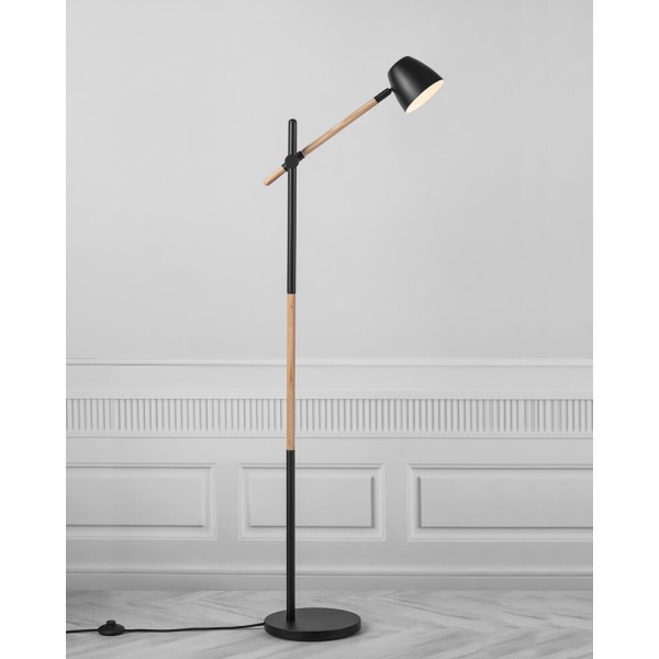 Торшер Nordlux 2112654003 Theo GU10 1x25W IP20 черный - фото №2