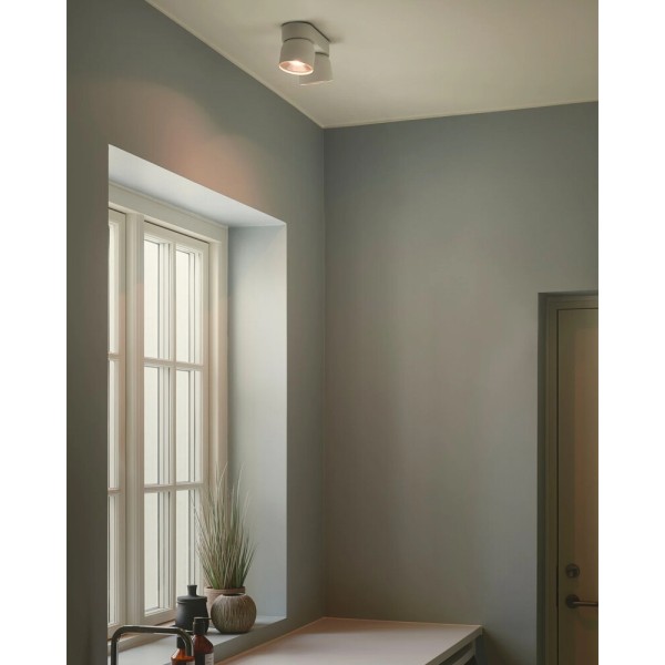 Світильник поворотний, спот Nordlux 2310410101 Pitcher GU10 2x10W IP20 білий - фото №1