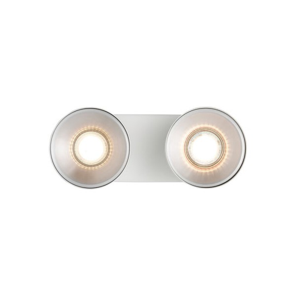 Світильник поворотний, спот Nordlux 2310410101 Pitcher GU10 2x10W IP20 білий - фото №2