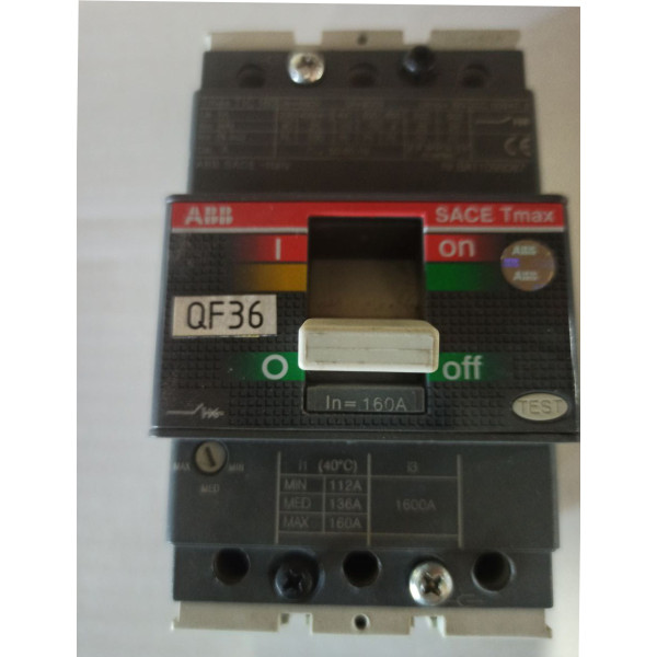 Автоматичний вимикач ABB Тmax T1C 160A 3P (1SDA050902R1) - фото №2