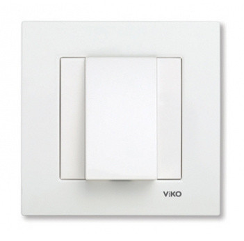 Накладка для виведення кабелю, біла, Karre