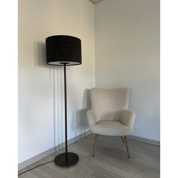 Торшер Nowodvorski 11663 Amarela E27 1x25W IP20 графітовий - фото №2