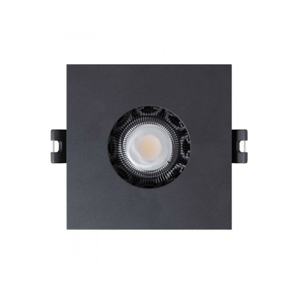 Точковий світильник Kloodi KD-DESNA SQ85 IP65 BK GU10 1x10W чорний - фото №1