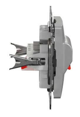 Аудіорозетка Schneider Electric Sedna Design & Elements алюміній SDD113411 - фото №2