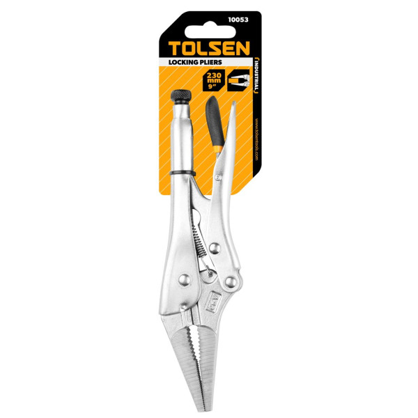 Прямі затискні кліщі Tolsen (10053) 230мм «Профі» - фото №1