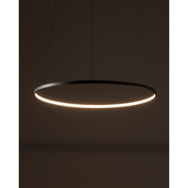 Подвесной светильник, люстра Nowodvorski 11403 Circolo LED M 1x21W 3000K 660Lm IP20 оливковый - фото №1