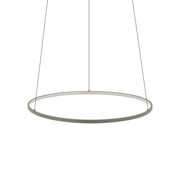 Подвесной светильник, люстра Nowodvorski 11403 Circolo LED M 1x21W 3000K 660Lm IP20 оливковый - фото №3