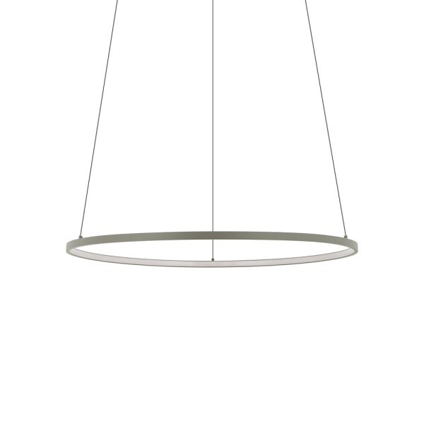 Подвесной светильник, люстра Nowodvorski 11403 Circolo LED M 1x21W 3000K 660Lm IP20 оливковый - фото №4